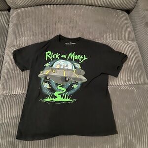 Rick and Morty Black T-Shirt